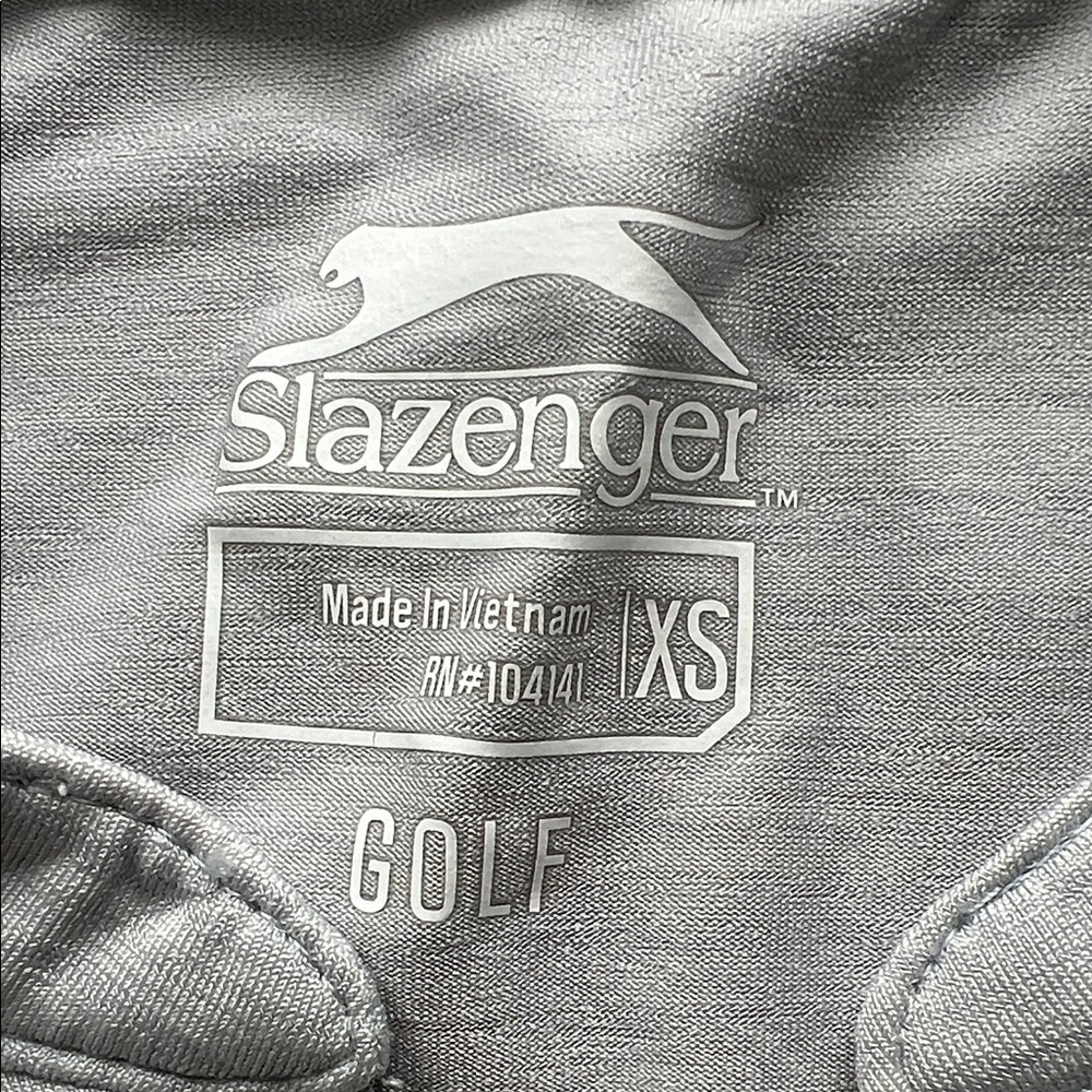 Slazenger Silver Golf Shirt XS